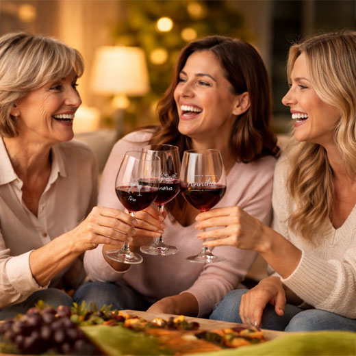 Rotweingläser als Set für Dinner und besondere Abende